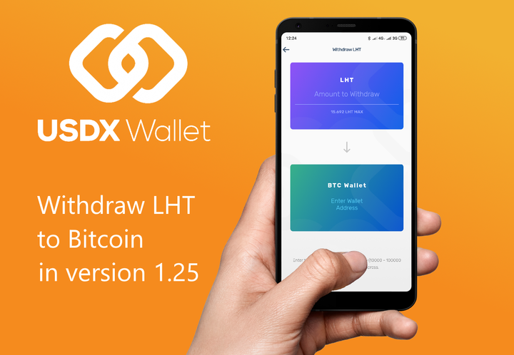 Funds withdrawal is now available in USDX Wallet mobile app