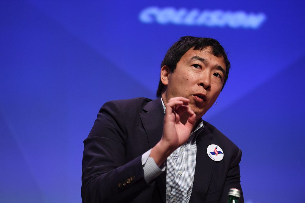 Everyone in the Cryptocurrency Community loves the Freedom Dividend, claims Andrew Yang 