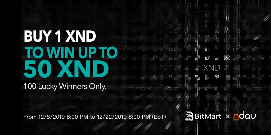 BitMart to offer exclusive ndau [XND] promotion