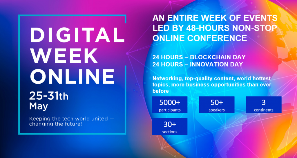 Digital Week Online - a Global event connecting innovation World from Asia to US!