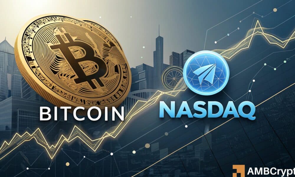Bitcoin & Nasdaq’s correlation over the past 10 Years – Explained