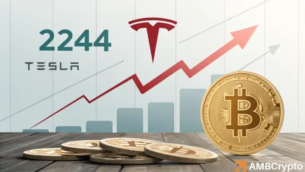 Tesla Reports $284 Million Gain