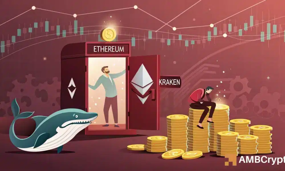 Ethereum unstaking nears 894K tokens: Sign of a pullback?