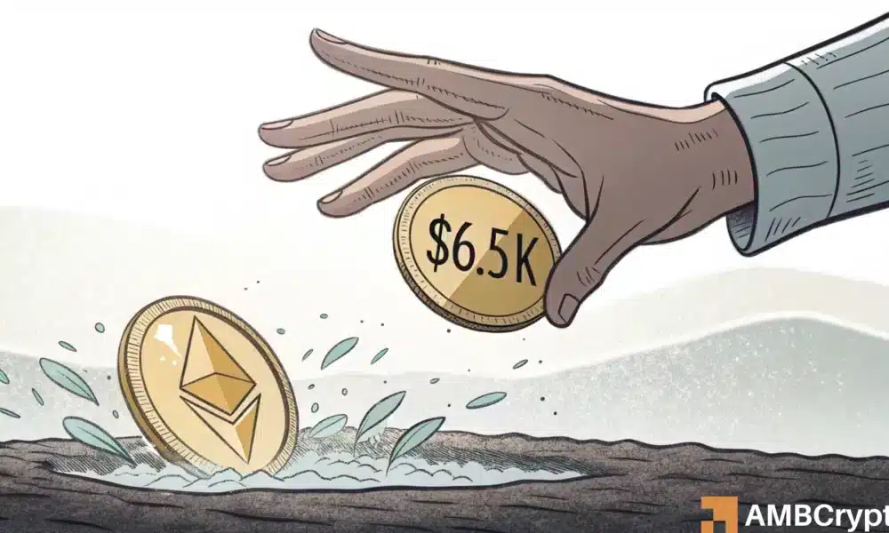Ethereum surges 6% despite market fears: Is ETH setting up for ,500 rally?